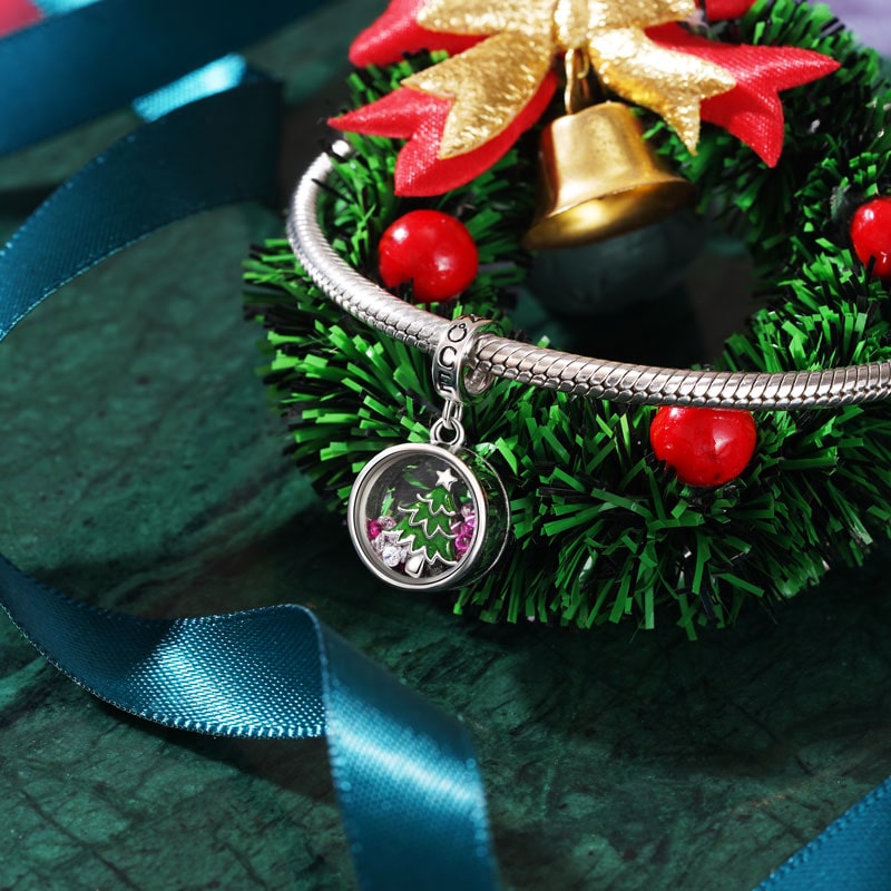 Gnoce Christmas Tree Gift Pendant Dangle Charm_2