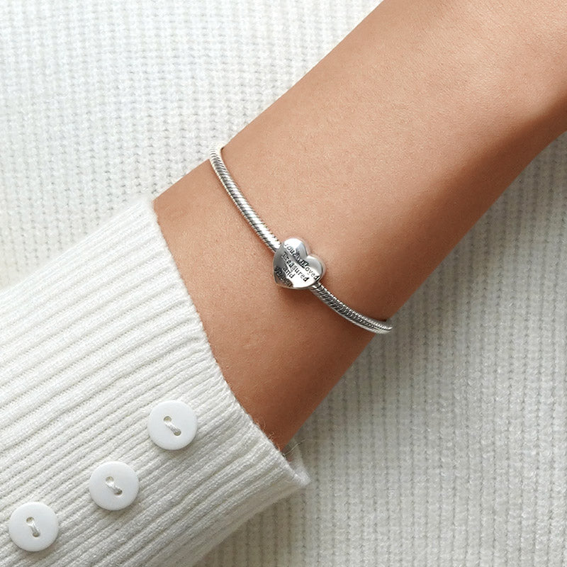 Gnoce "You're the Best " Heart Personalized Photo Charm_4