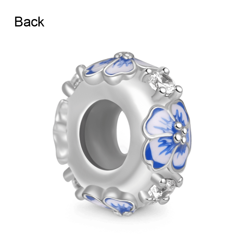Gnoce Blue Flower Stopper Charm_2