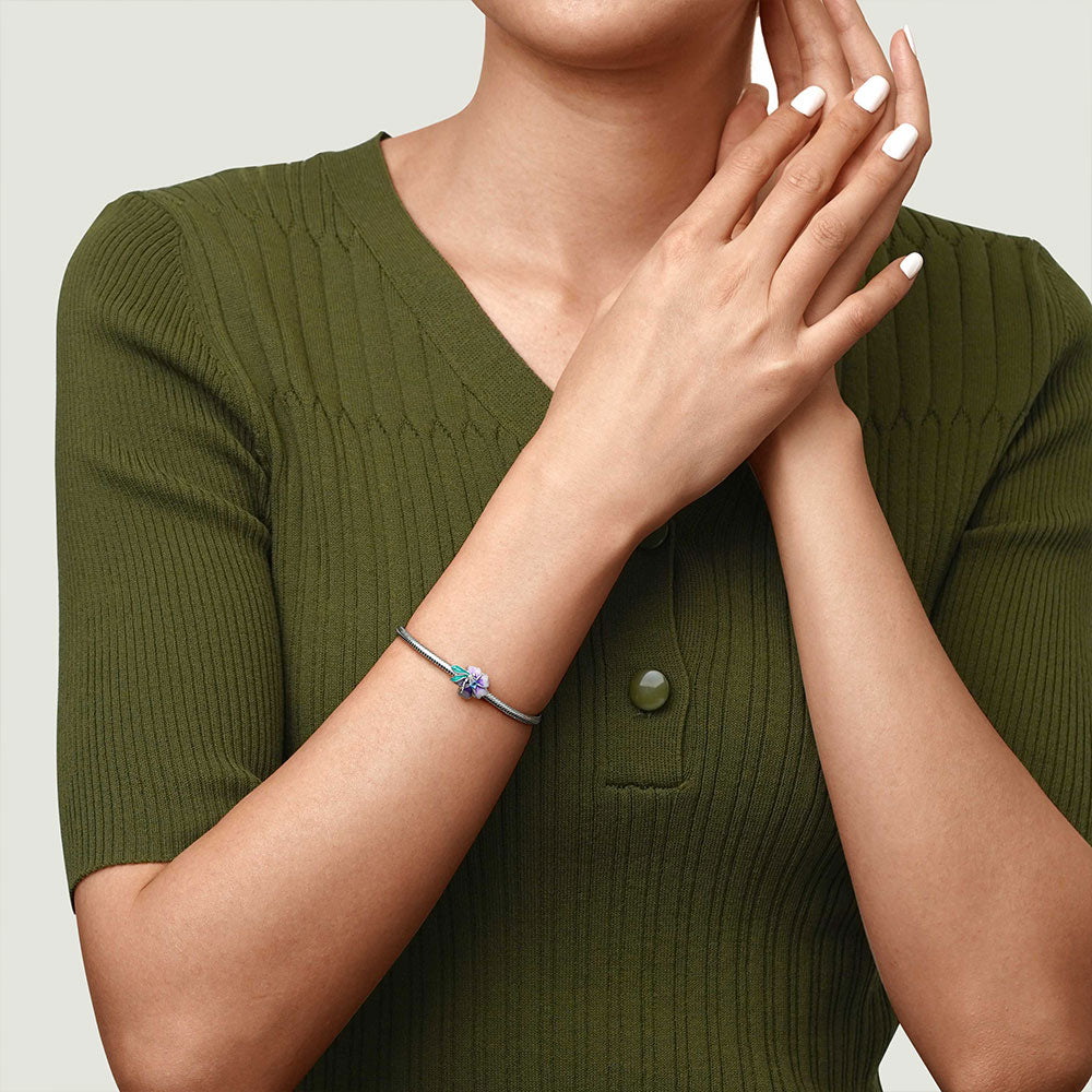 Gnoce Bird & Flowers Charm_4