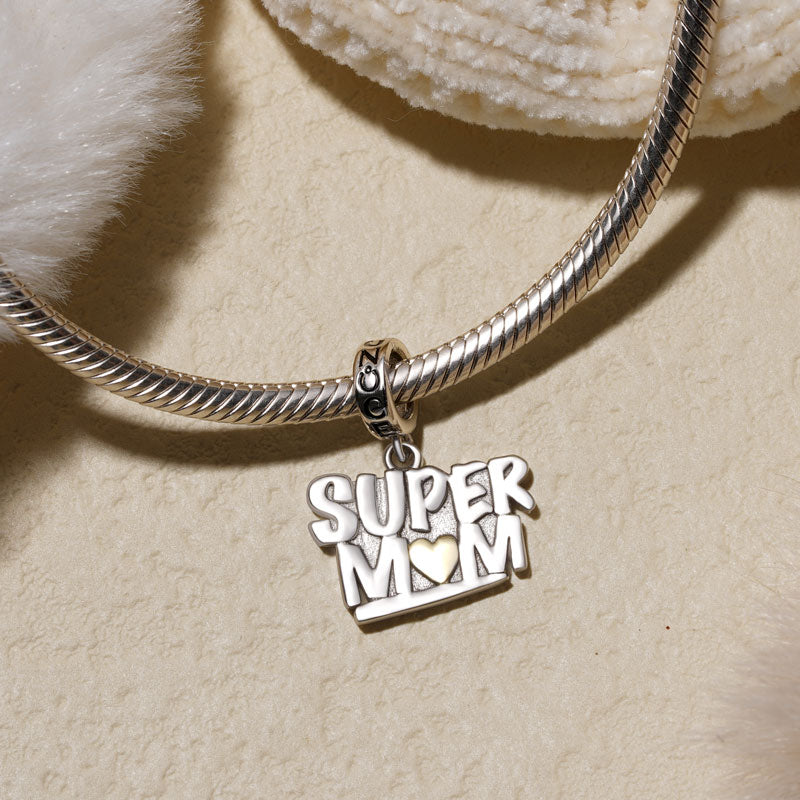 Gnoce Super Mom Pendant Dangle Charm_4
