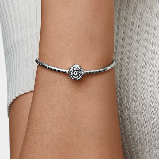 Gnoce Sparkling Camellia Flower Charm_5