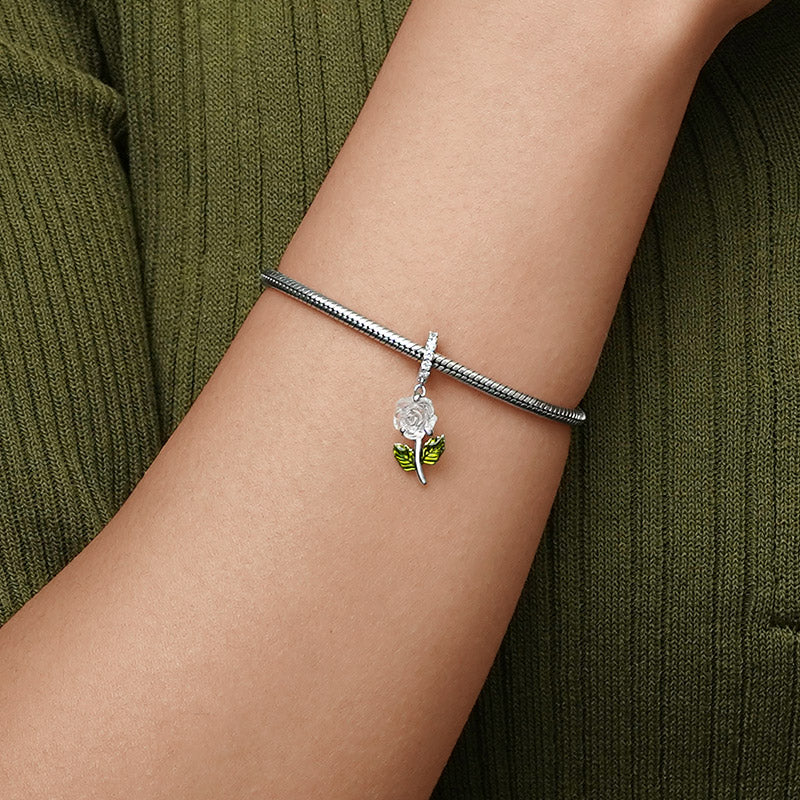 Gnoce Light Color-changing Rose Flower Pendant Dangle Charm_6