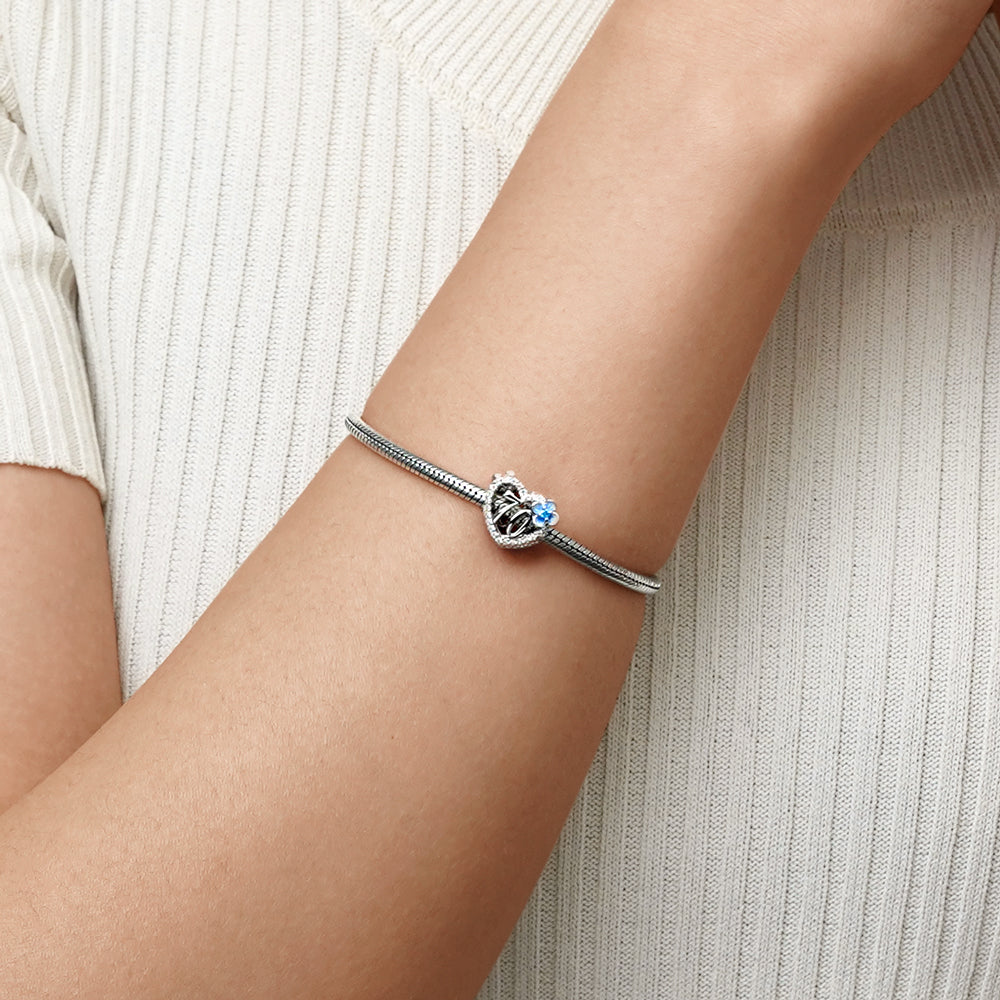 Gnoce Celebration 70th Birthday Heart Charm_4