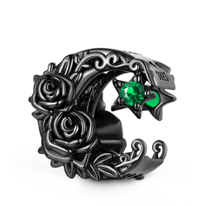 Gnoce Dark Moon Rose Charm_1