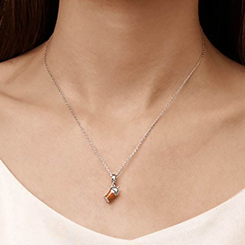 Gnoce Bubble Tea Pendant Dangle Charm_7