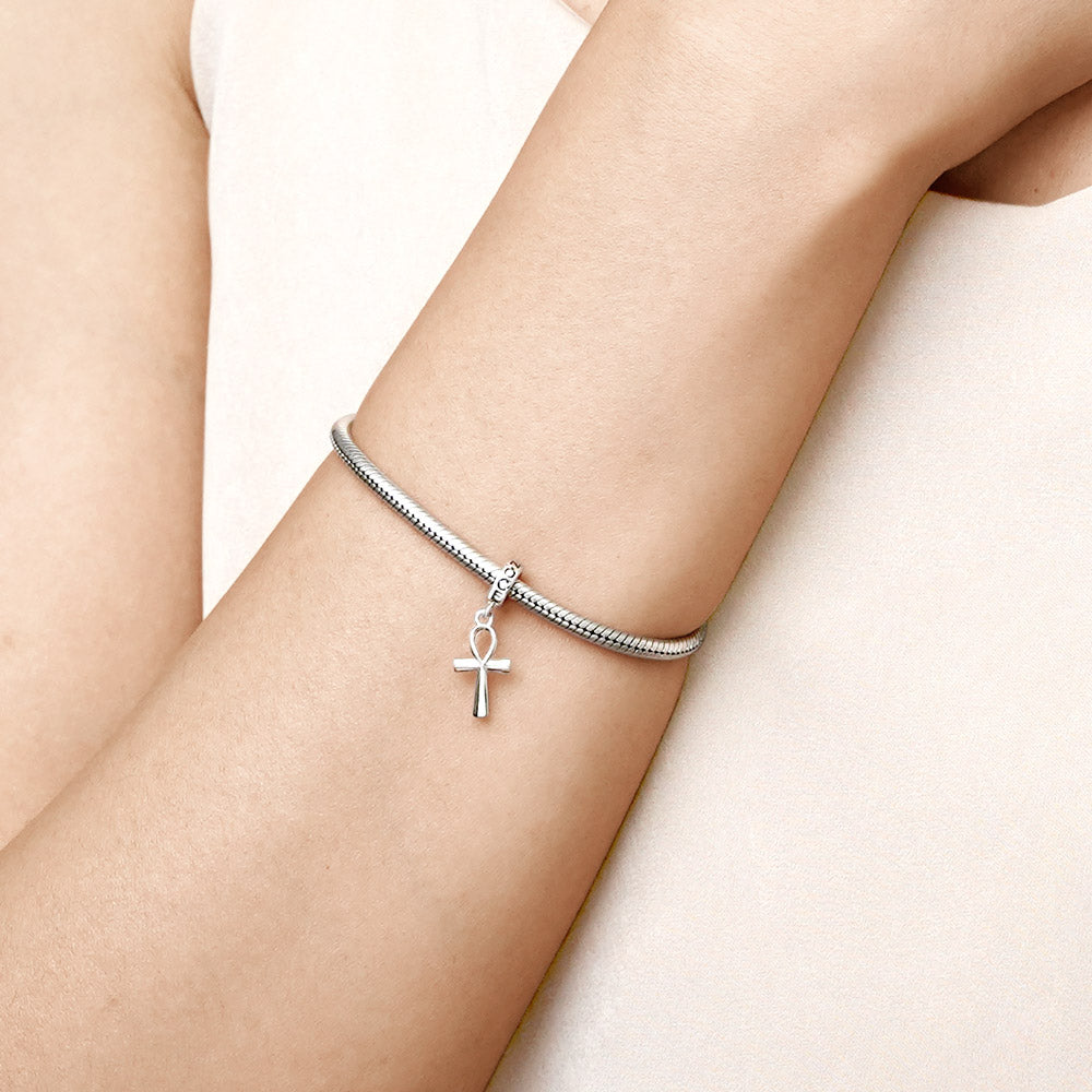 Gnoce Egyptian Ankh Cross Pendant Dangle Charm_6