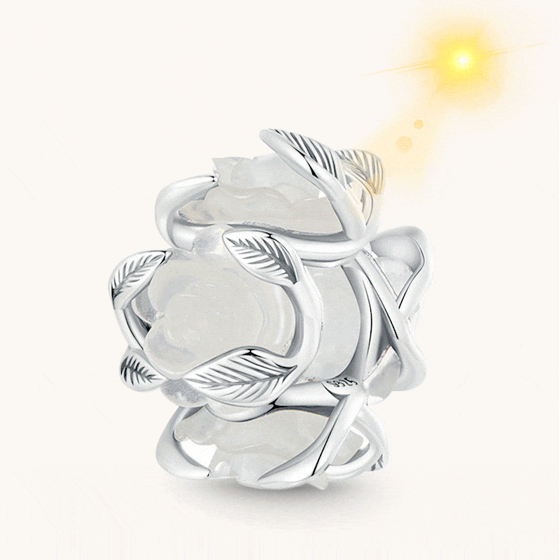 Gnoce Light Color-changing Rose Flower Charm_1