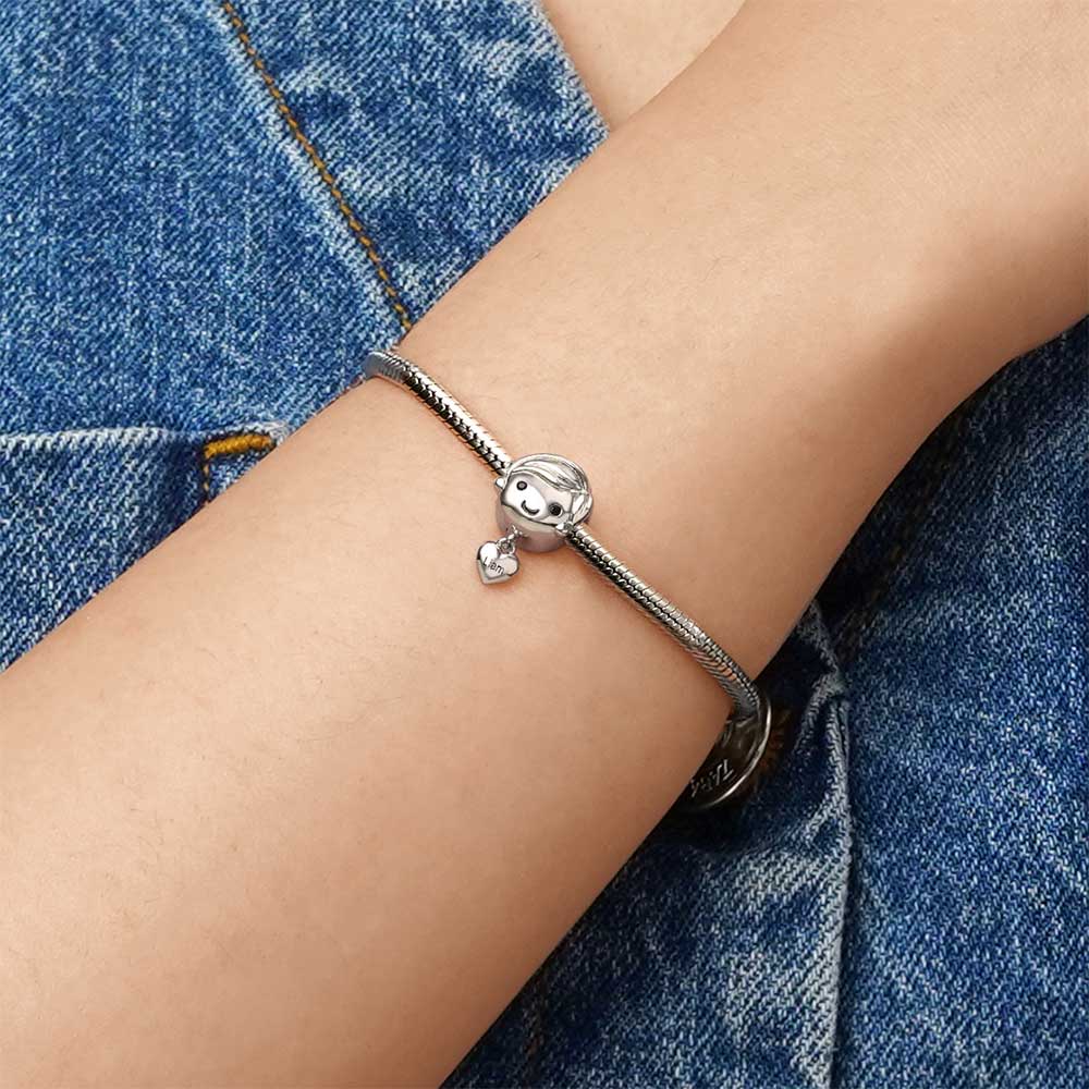 Gnoce Love Little Boy Engravable Charm_5