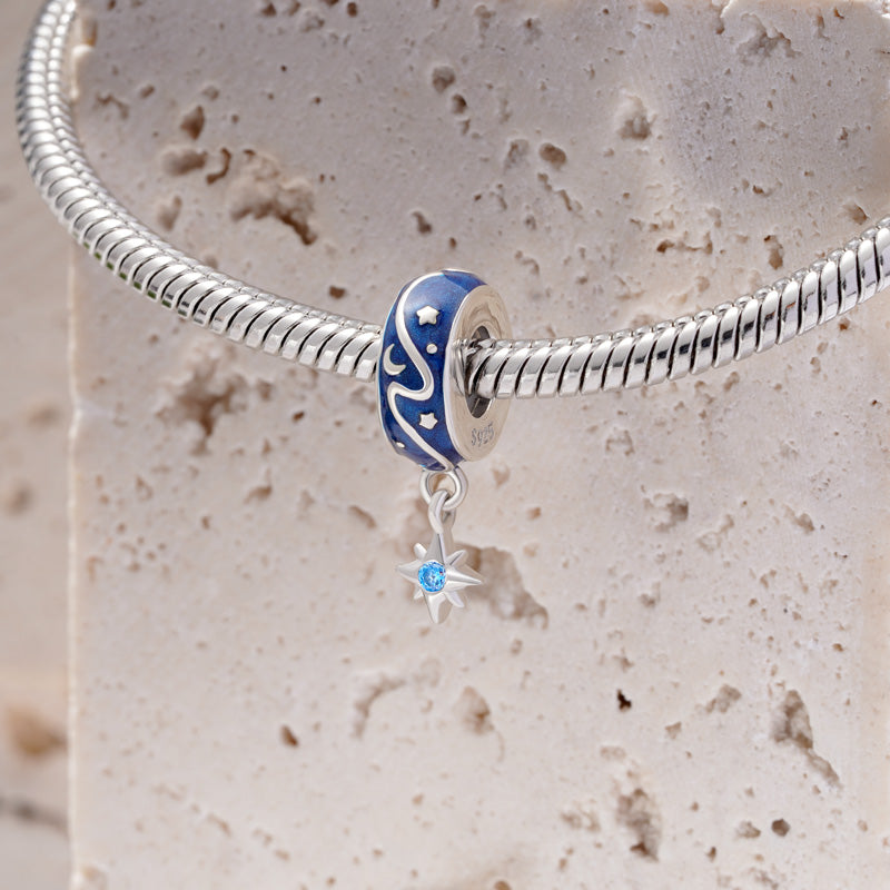 Gnoce Blue Starry Sky Stopper Charm_3
