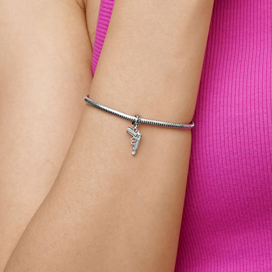 Gnoce Bullet Gun Pistol Pendant Dangle Charm_7