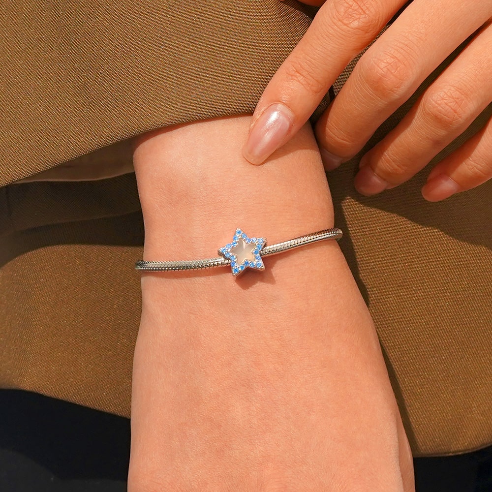 Gnoce Blue Star Color-changing Charm_6