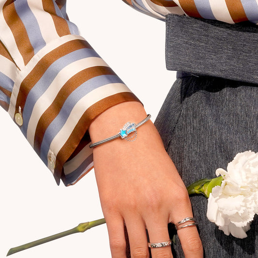 Gnoce Aqua Blue Starfish Charm_5