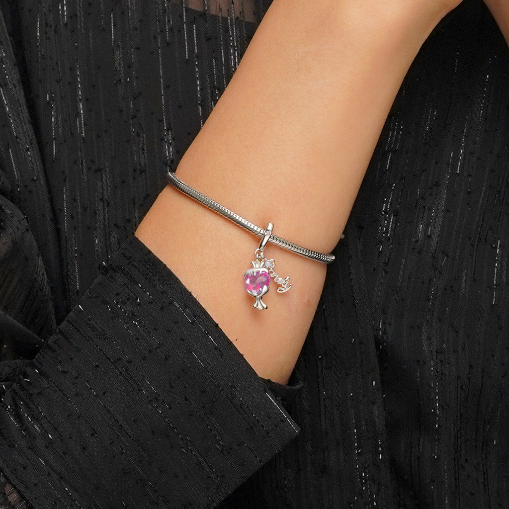 Gnoce Pink Sweet Candy Pendant Dangle Charm_6