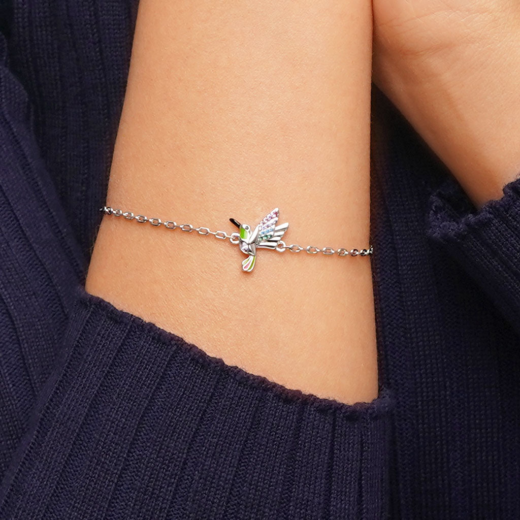 Gnoce Adjustable Hummingbird Bracelet_4