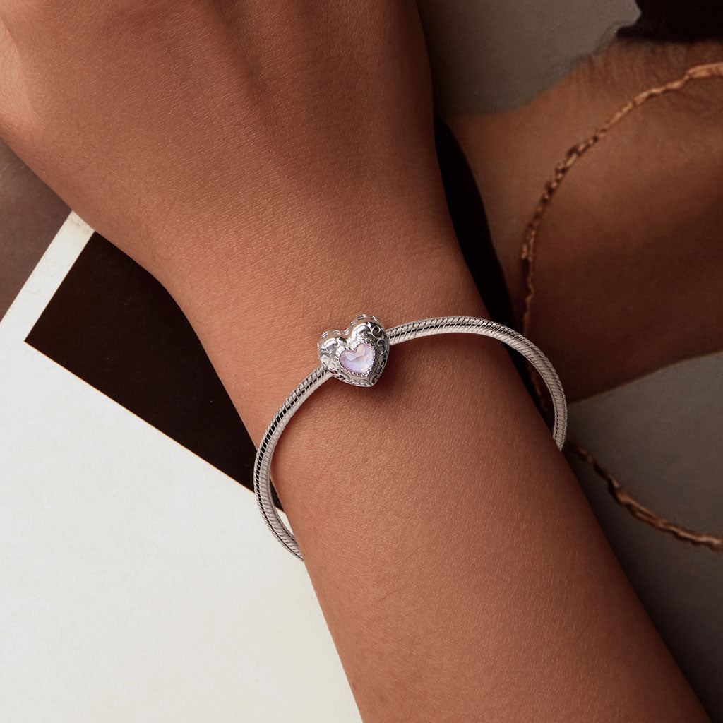 Gnoce Ballet Swan Heart Charm_4