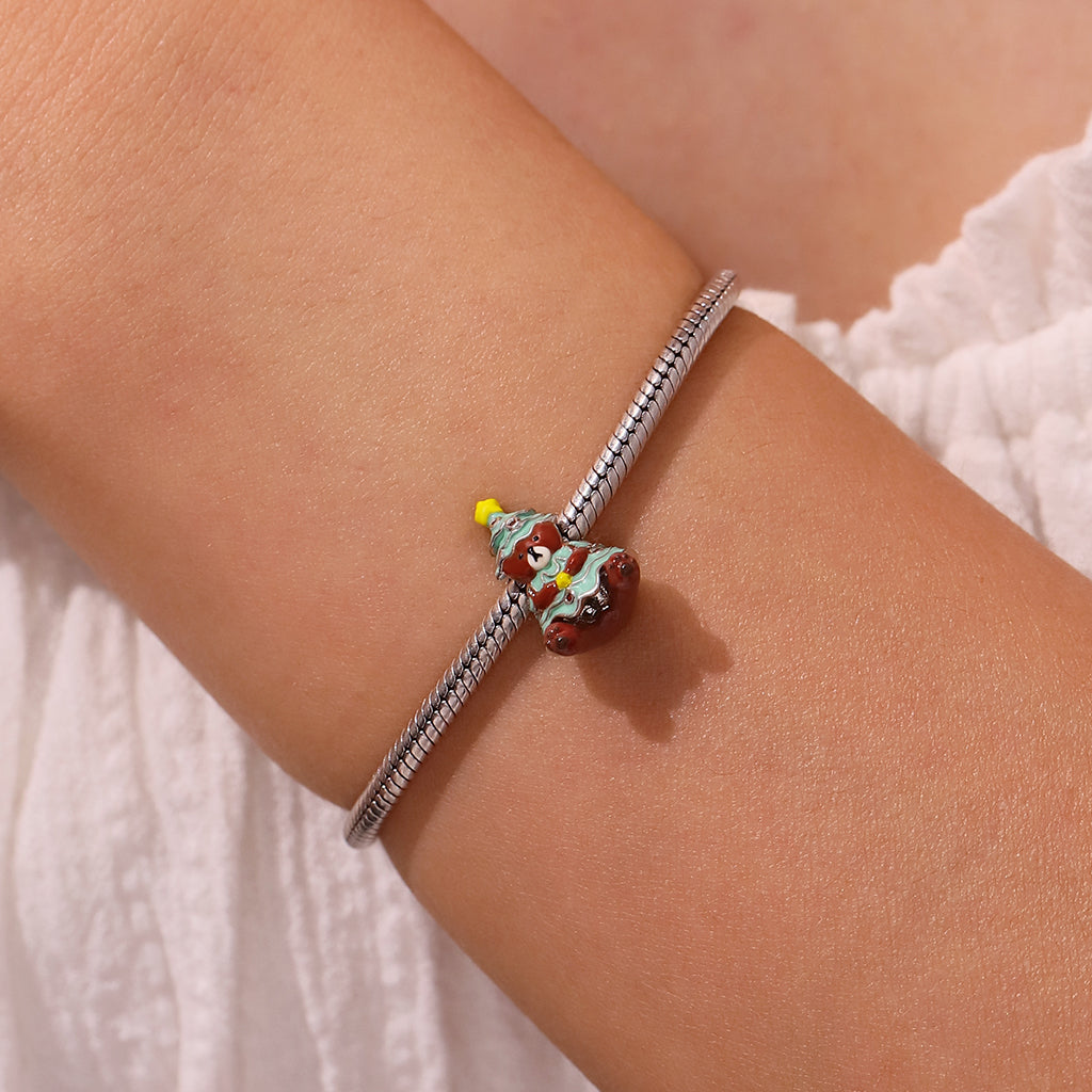 Gnoce Cute Bear Christmas Tree Charm_5