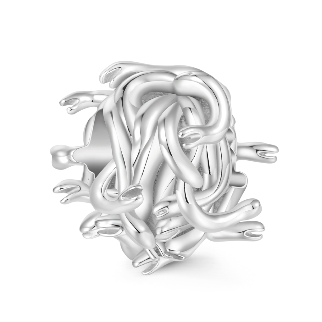 Gnoce Mythical Gorgon Medusa Head Charm_2