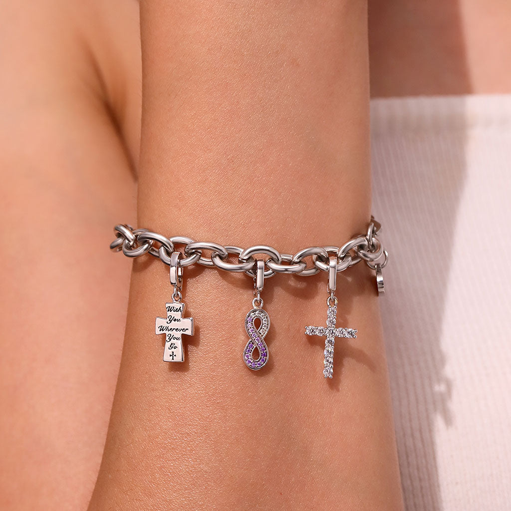 Gnoce Infinity Love Clasp Clusters Charm_6