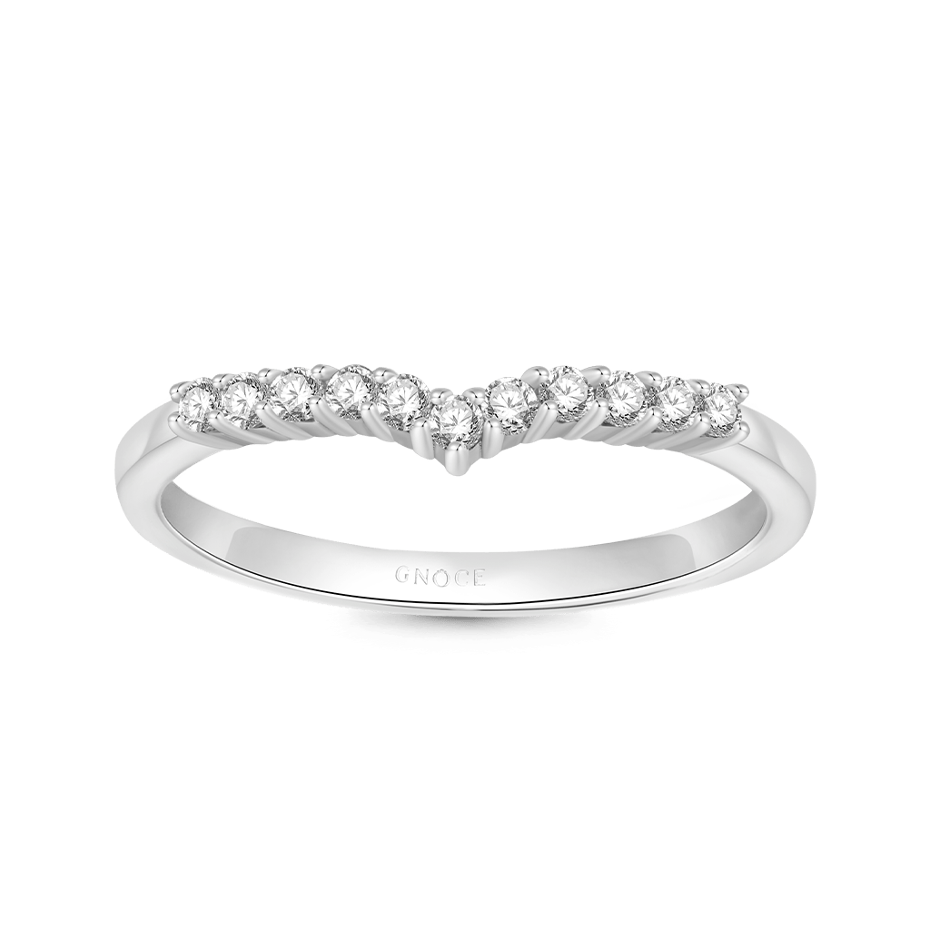 Gnoce Pear Black Rutilated Quartz Stackable Rings_4