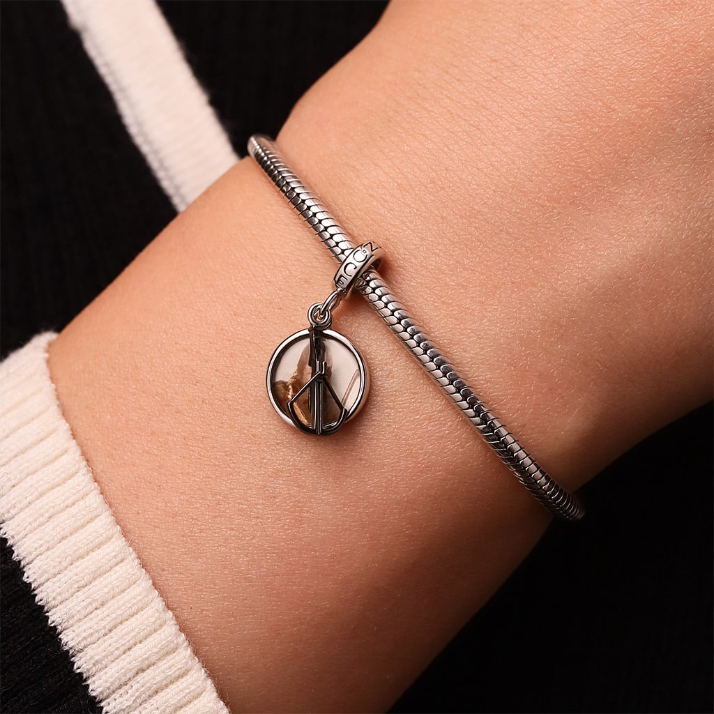 Gnoce Walking Dead Daryl Dixon & Crossbow Pendant Dangle Charm_7