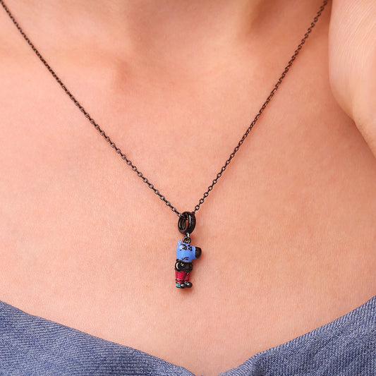 Gnoce Un Chill Girl Pendant Dangle Charm_6