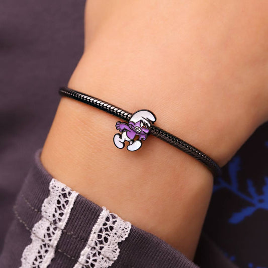 Gnoce Smurfs Charm x Purple Smurf_5