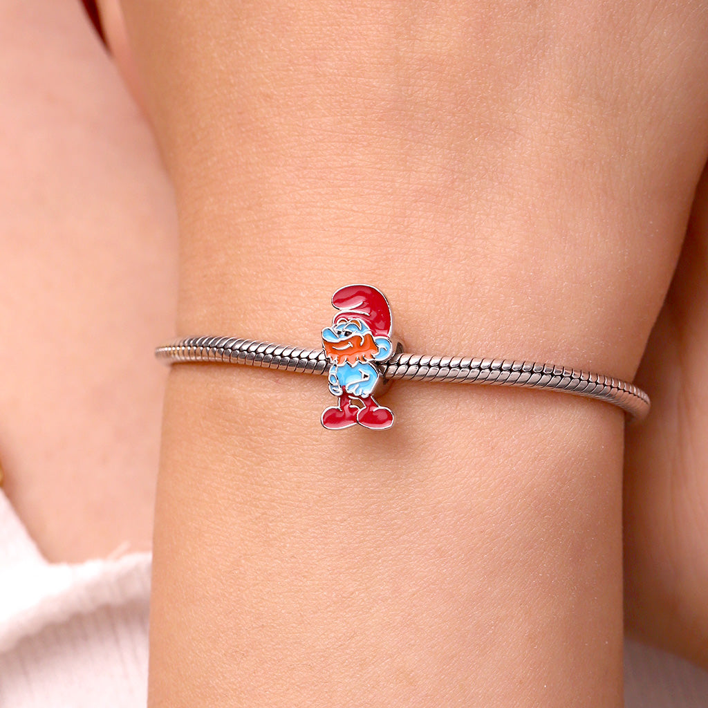 Gnoce The Smurfs Movie (2025) Charm x Papa Smurf's Brother Ken_5