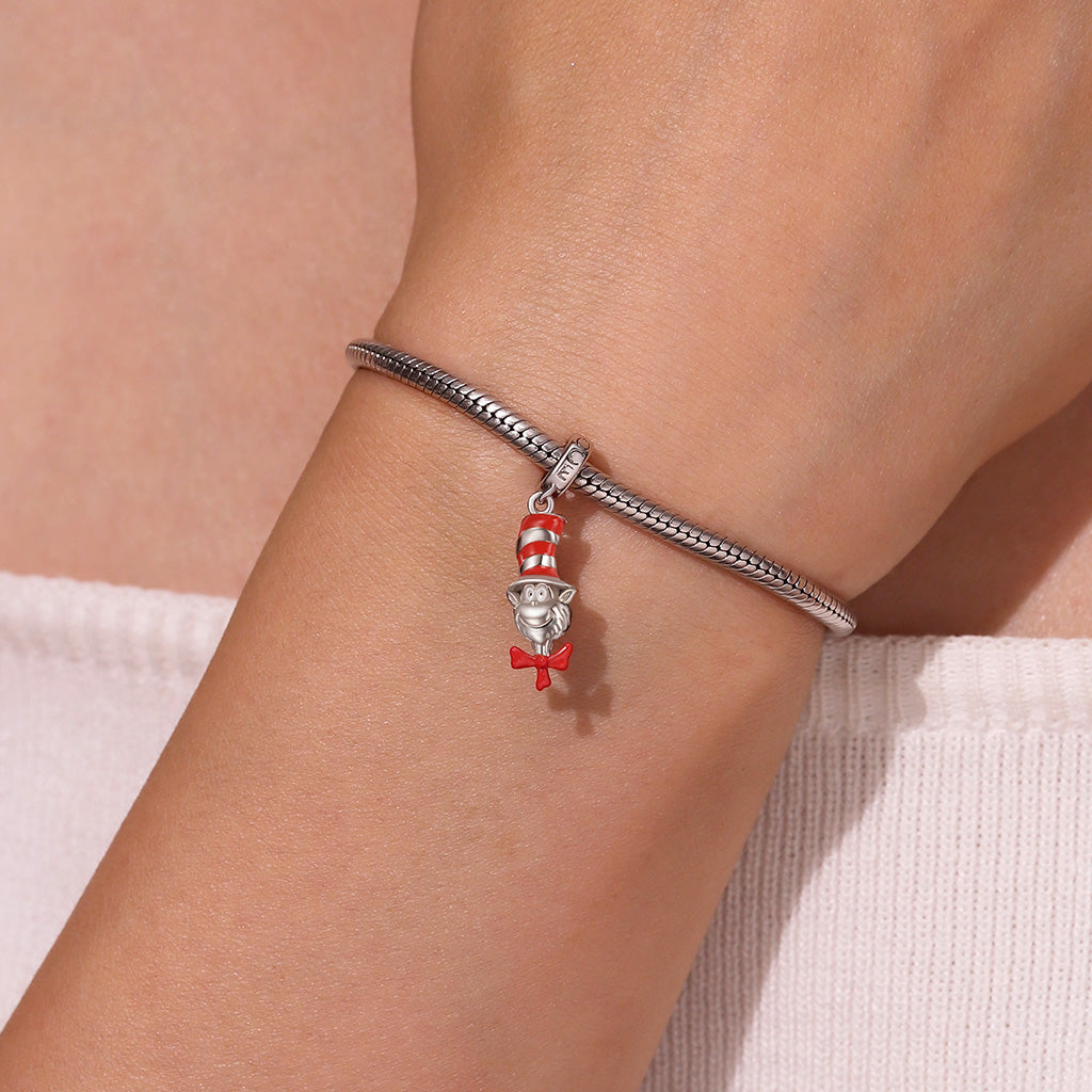 Gnoce The Cat in the Hat Pendant Dangle Charm_7