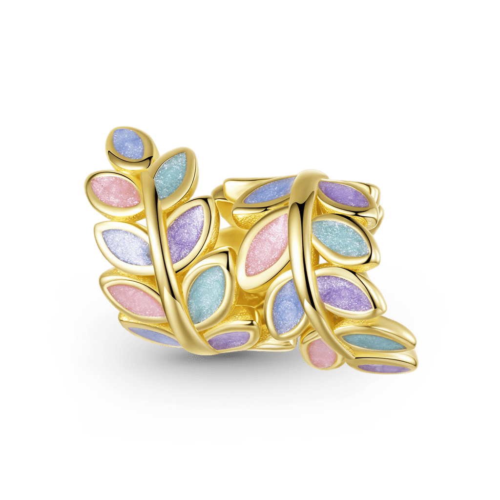 Gnoce Colorful Autumn Leaf Charm_5