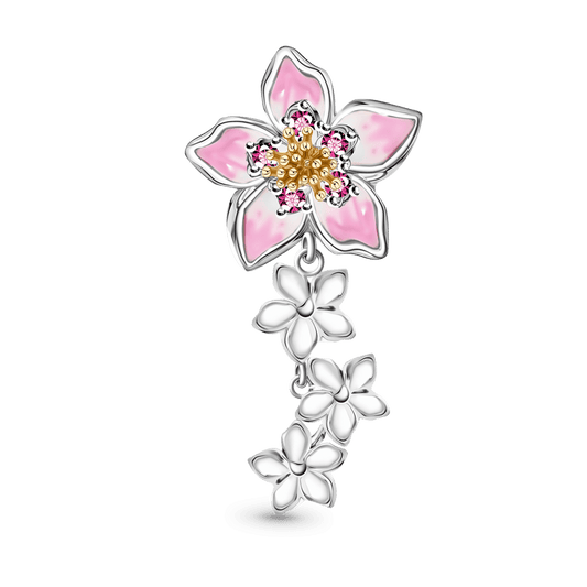 Gnoce Personalized Flower Mom with Babies Charm_6