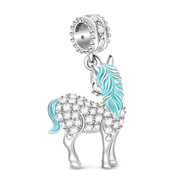 Gnoce "Divine Soul and Spirit" Unicorn Beads 925 Sterling Silver Charm Pendant fit for Bracelet/Necklace_2