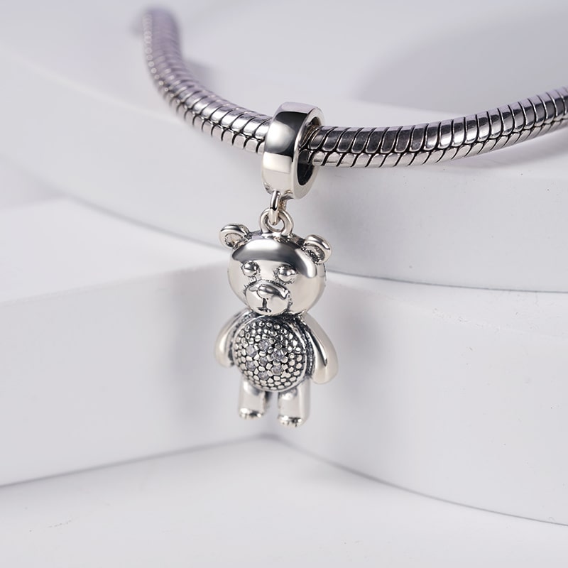 Gnoce Little Bear Pendant Dangle Charm_2
