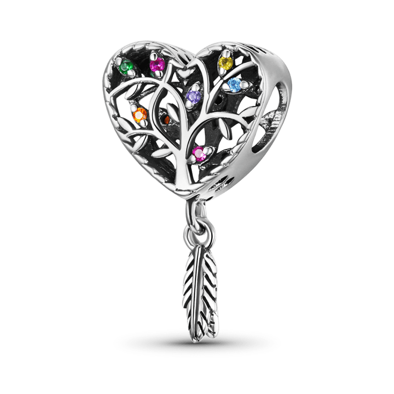 Tree of Life Pendant Dangle Charm Sterling Silver_1