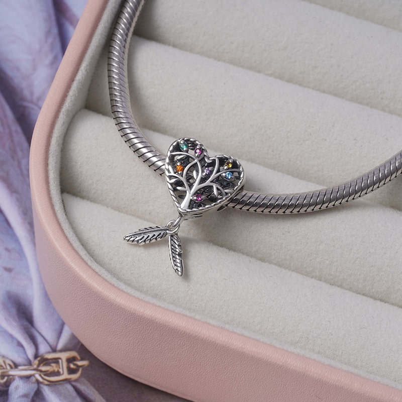 Tree of Life Pendant Dangle Charm Sterling Silver_2