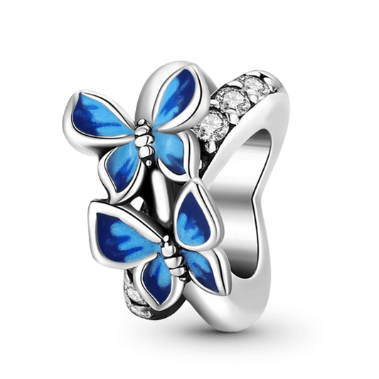 Butterfly Charm Bead Sterling Silver_1