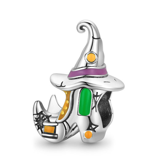Magic Shoe House Charm Bead Sterling Silver_1