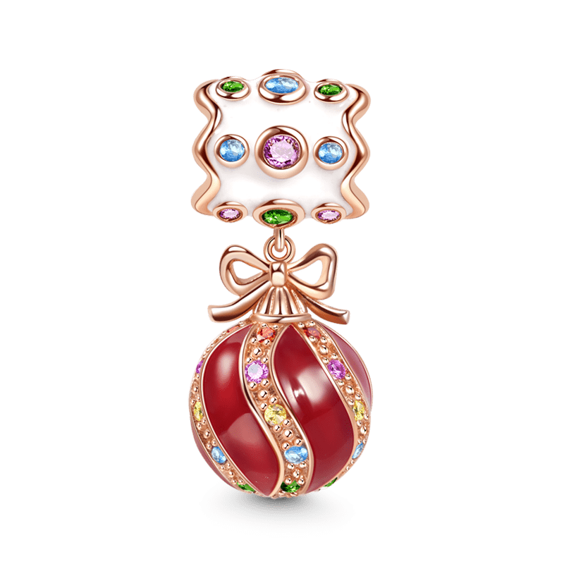 Gnoce "Merry Christmas" Christmas Colorful Decorating Ball Charm Pendant Locket for Bracelet/Necklace_1