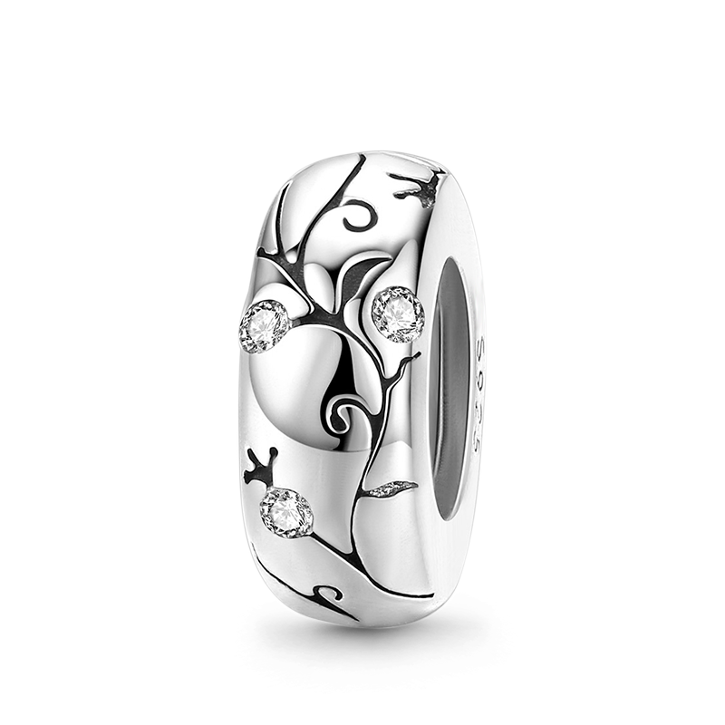 Vantage Pattern Stopper for Charm Bracelets 925 Sterling Silver_1