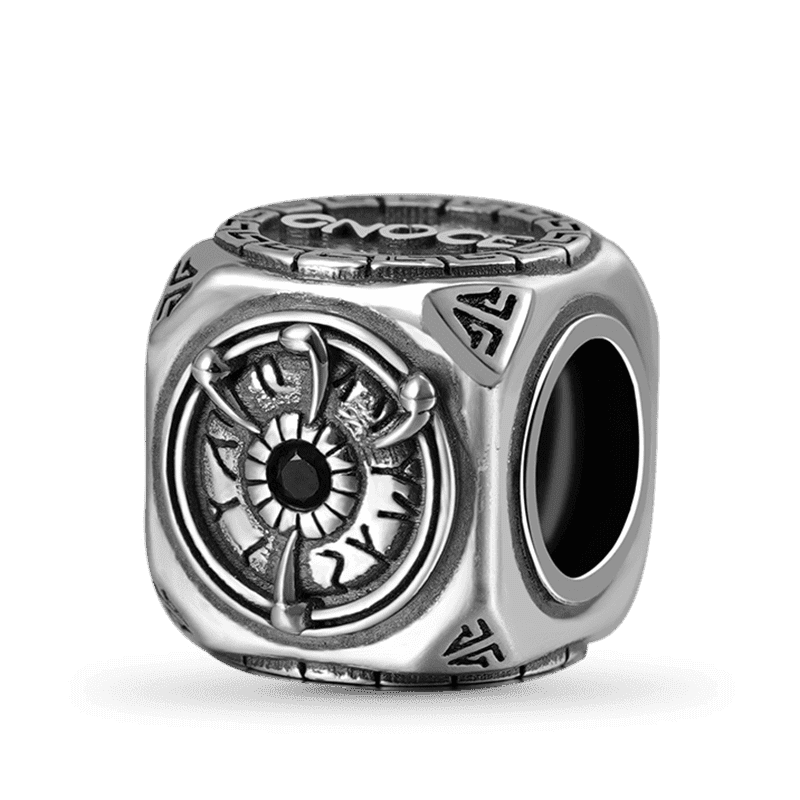 Eye Vintage Bead & Customized Classic Beads S925 Sterling Silver with Gift Copper Black Leather Men's Bracelet Jewelry for Men_2