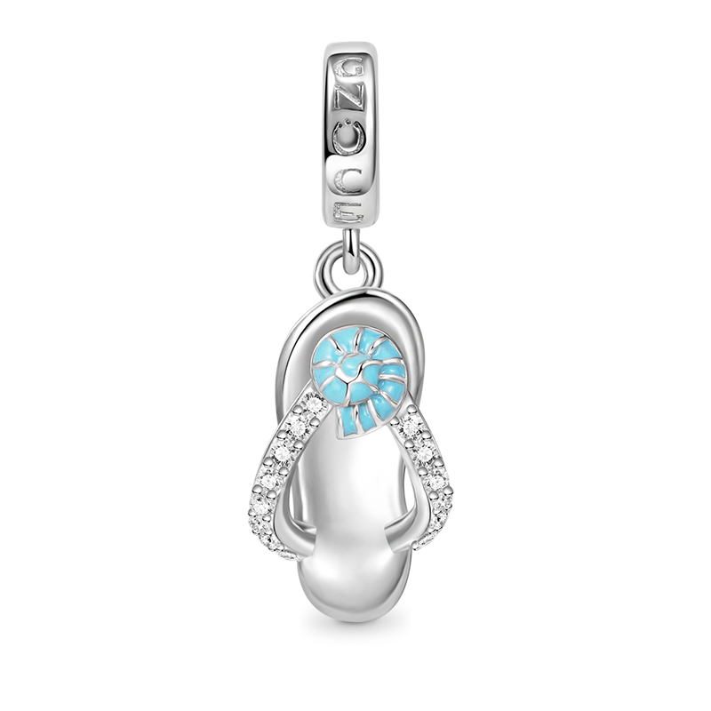 Gnoce Summer Flip-flops Shoes Pendant Charm_1