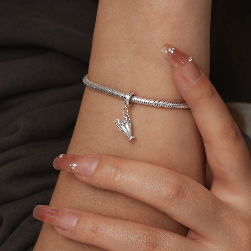 Gnoce Champions League Trophy Pendant Dangle Charm_4