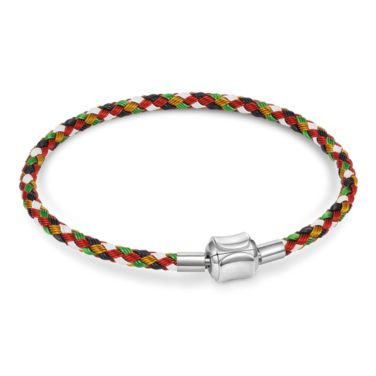 Gnoce Multicolor Basic Bracelet with 2 Pieces of Stoppers_1