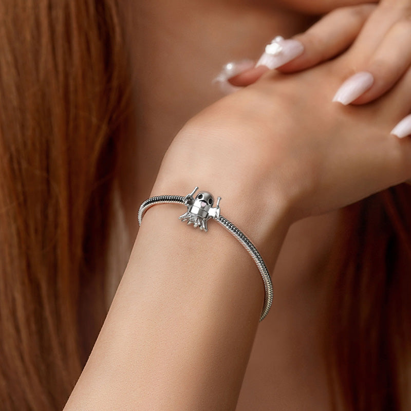 Gnoce Halloween Ghost Band Drummer Charm_5