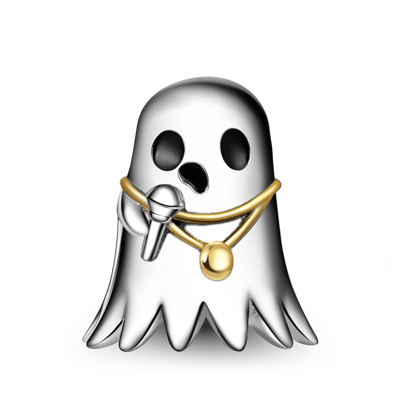 Gnoce Halloween Ghost Band Lead Singer Charm_1