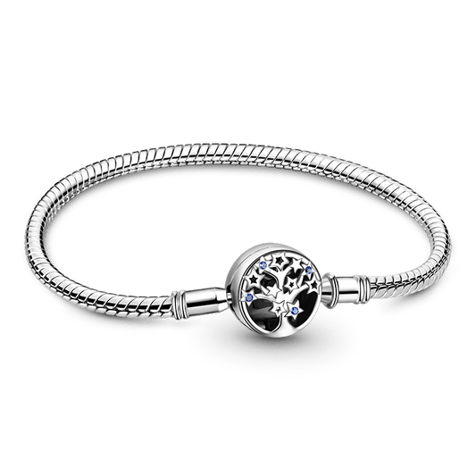 Gnoce Tree of Life Basic Snake Chain Bracelet_1