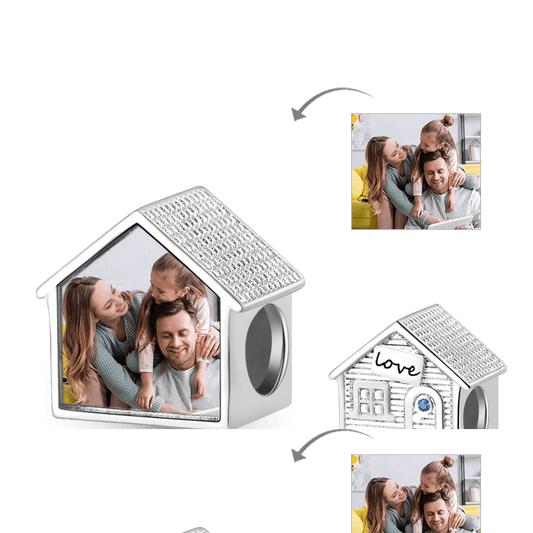Gnoce House Love Place Personalized Photo Charm_1