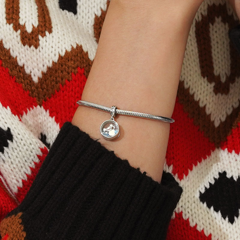 Gnoce Christmas Snowman Gift Pendant Dangle Charm_4