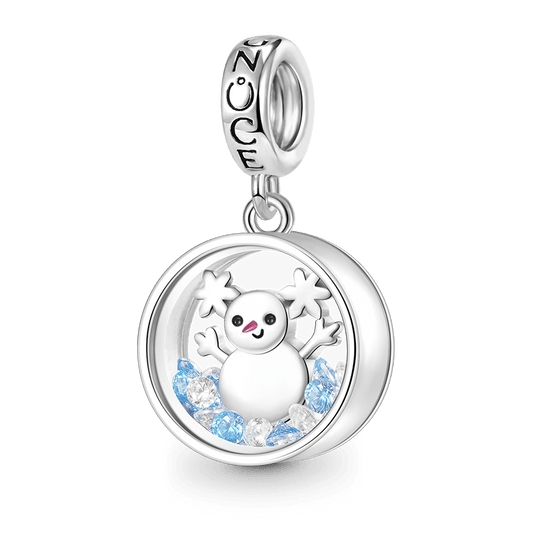 Gnoce Christmas Snowman Gift Pendant Dangle Charm_1