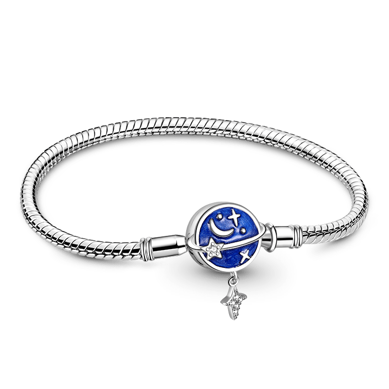 Gnoce Starry Night Basic Snake Chain Bracelet_1